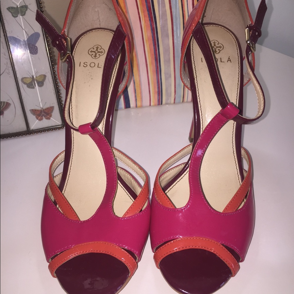 Isola Peep Toe Heels